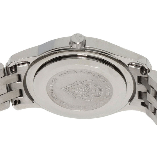 GUCCI Watches Quartz 5500L Stainless Steel , Stainless Steel Silver Round face Silver dial Women Used Authentic