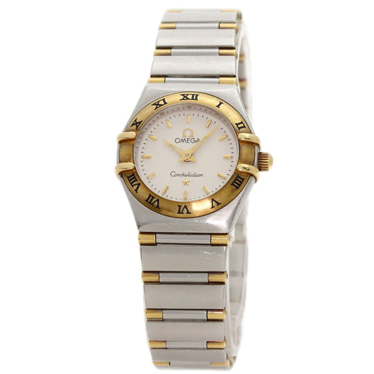 OMEGA Watches Quartz 1362.70 Stainless Steel , SSxK18YG , K18YG gold Constellation Ivory dial Women Used Authentic