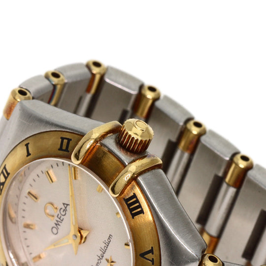 OMEGA Watches Quartz 1362.70 Stainless Steel , SSxK18YG , K18YG gold Constellation Ivory dial Women Used Authentic