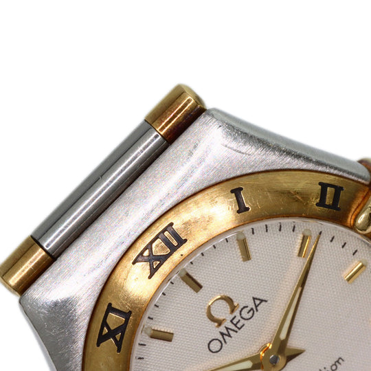 OMEGA Watches Quartz 1362.70 Stainless Steel , SSxK18YG , K18YG gold Constellation Ivory dial Women Used Authentic