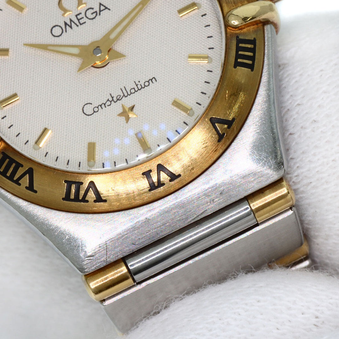 OMEGA Watches Quartz 1362.70 Stainless Steel , SSxK18YG , K18YG gold Constellation Ivory dial Women Used Authentic