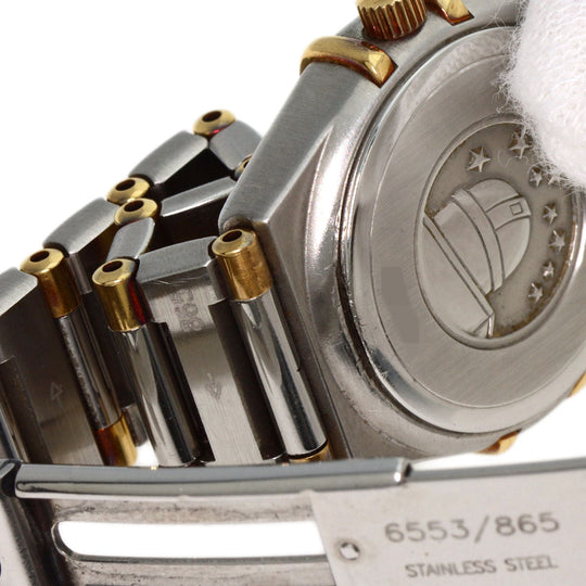 OMEGA Watches Quartz 1362.70 Stainless Steel , SSxK18YG , K18YG gold Constellation Ivory dial Women Used Authentic