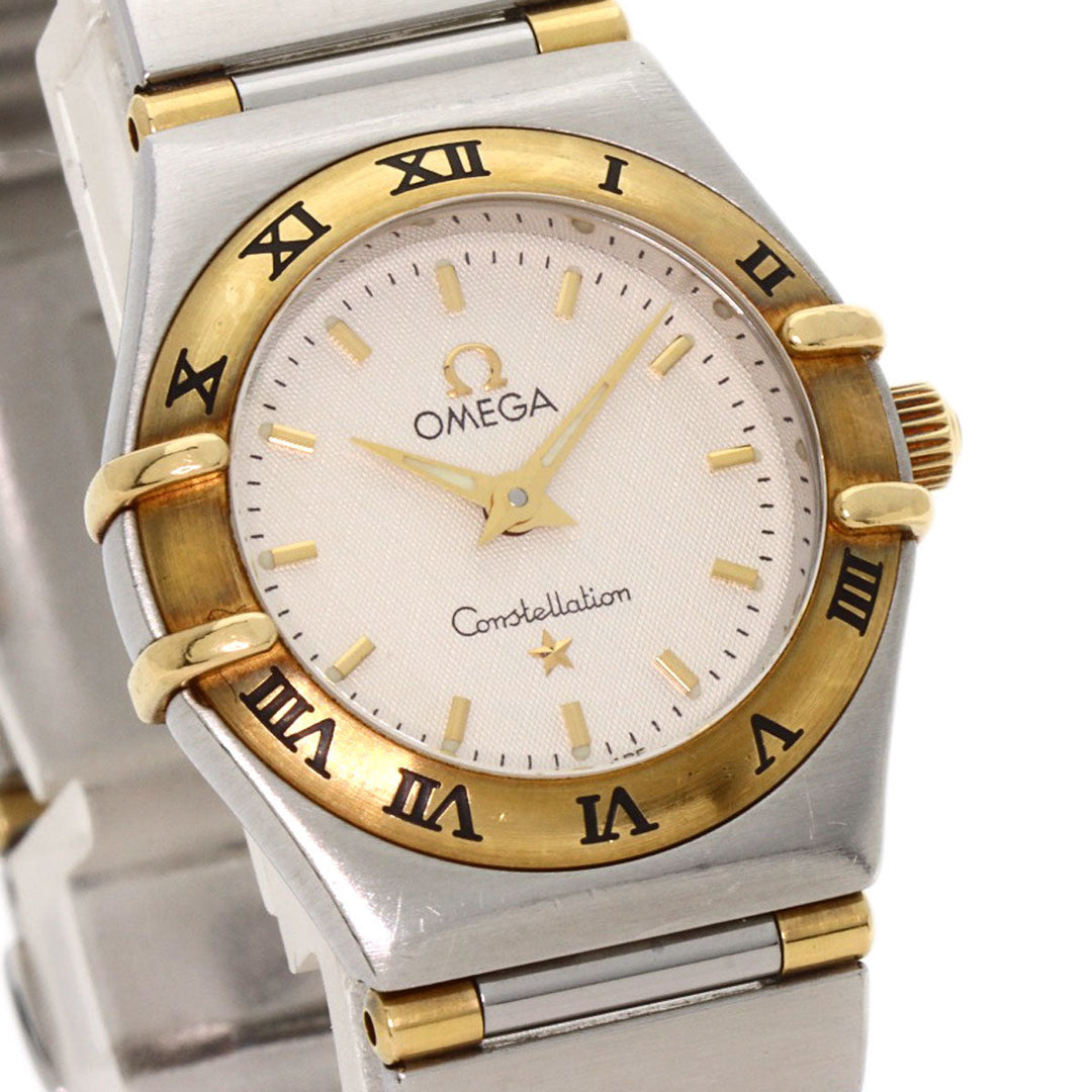 OMEGA Watches Quartz 1362.70 Stainless Steel , SSxK18YG , K18YG gold Constellation Ivory dial Women Used Authentic