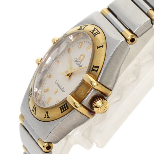 OMEGA Watches Quartz 1362.70 Stainless Steel , SSxK18YG , K18YG gold Constellation Ivory dial Women Used Authentic