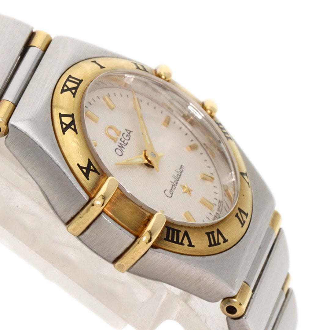 OMEGA Watches Quartz 1362.70 Stainless Steel , SSxK18YG , K18YG gold Constellation Ivory dial Women Used Authentic