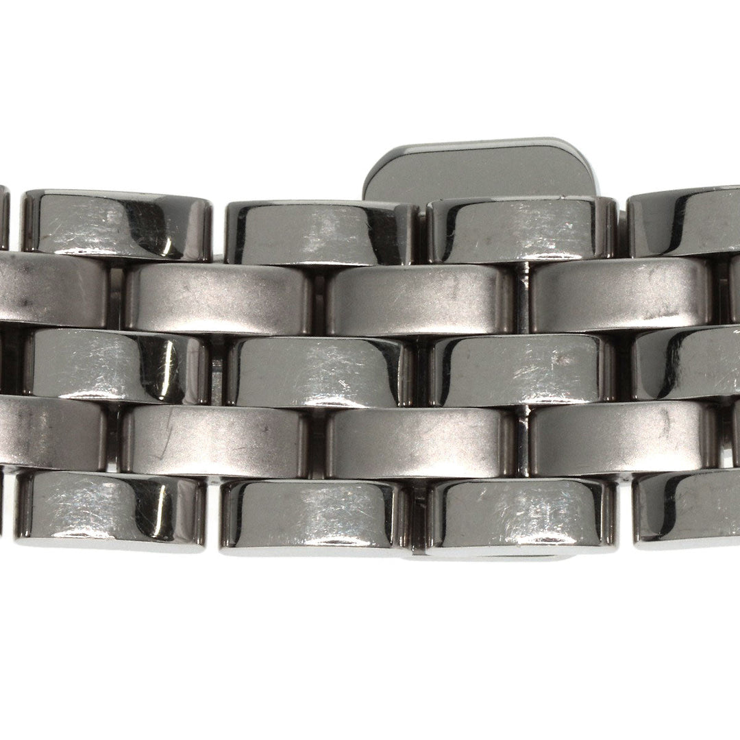 GUCCI Watches Quartz 5500L Stainless Steel , Stainless Steel Silver Round face white dial Women Used Authentic