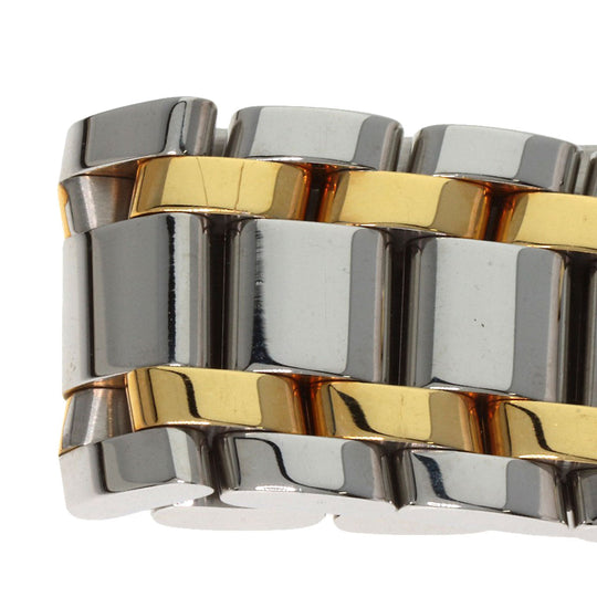 FENDI Watches Quartz 7000L Stainless Steel , SSxGP gold Square Face Combi white dial Women Used Authentic
