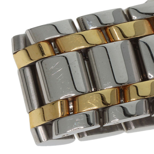 FENDI Watches Quartz 7000L Stainless Steel , SSxGP gold Square Face Combi white dial Women Used Authentic