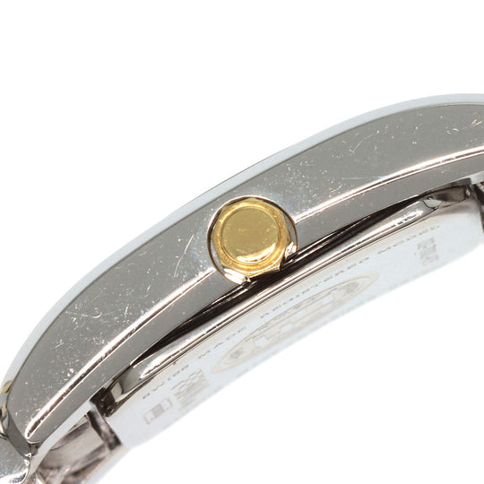 FENDI Watches Quartz 7000L Stainless Steel , SSxGP gold Square Face Combi white dial Women Used Authentic