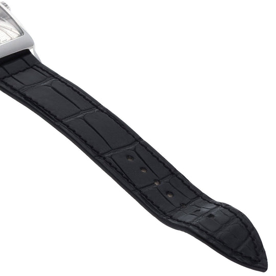 FRANCK MULLER Watches Quartz 902QZRELV-R Stainless Steel, Leather Silver Long Island Silver dial Women Used Authentic