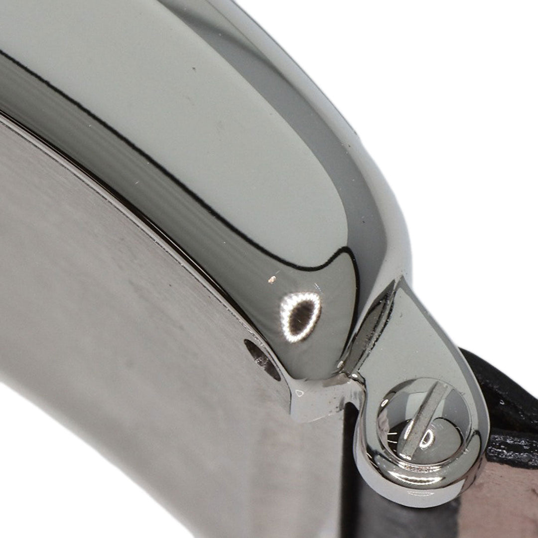 FRANCK MULLER Watches Quartz 902QZRELV-R Stainless Steel, Leather Silver Long Island Silver dial Women Used Authentic
