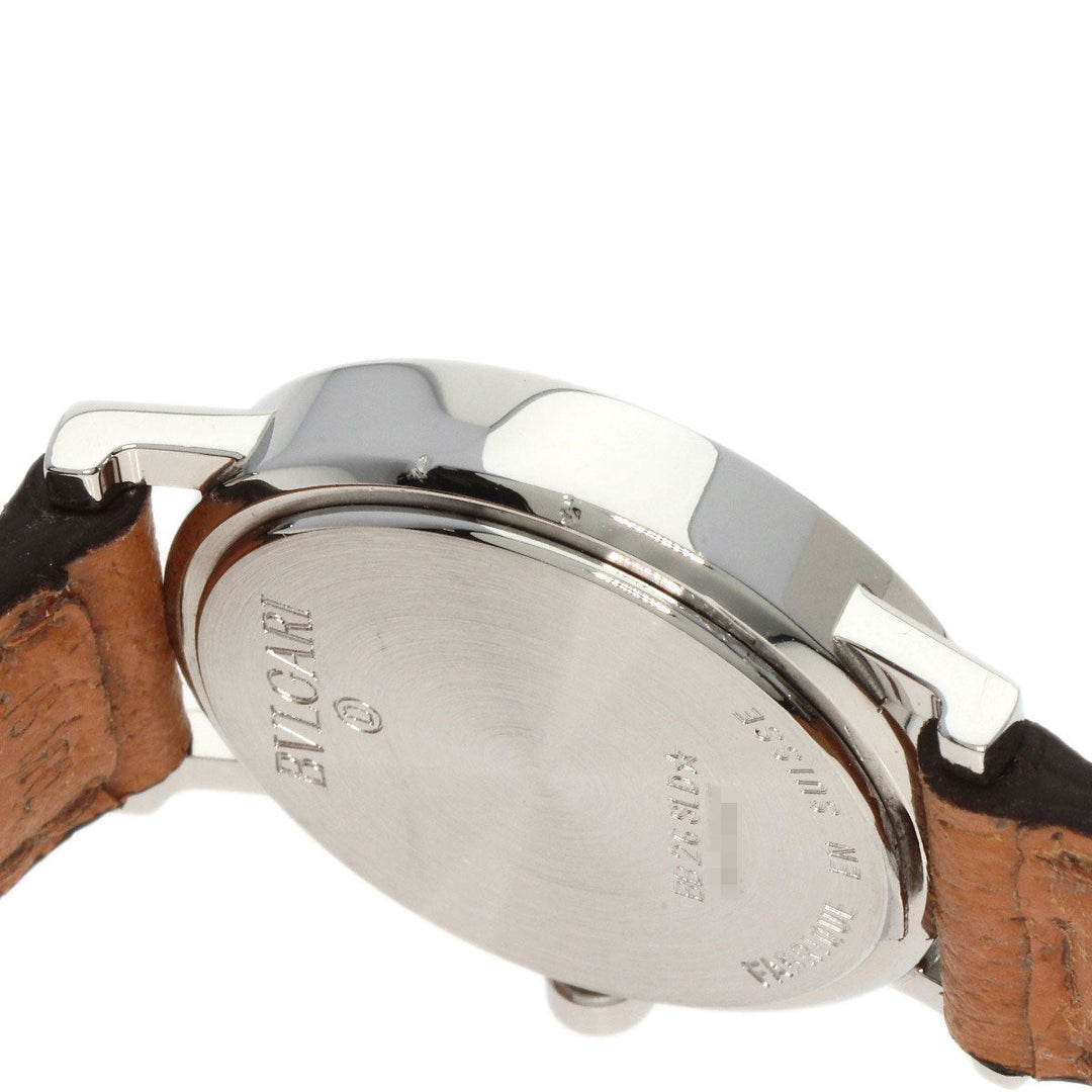 BVLGARI Watches Quartz BZ26SLD Stainless Steel Silver Bulgari Bulgari black dial