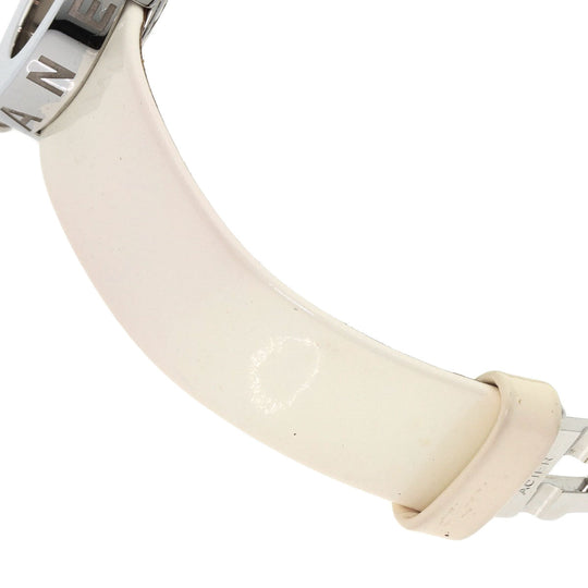 CHANEL Watches Quartz H0580 Metal, Leather Silver La Ronde white dial Women Used Authentic