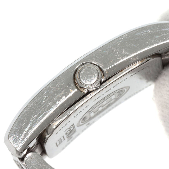 FENDI Watches Quartz 7000L Stainless Steel , Stainless Steel Silver Square face white dial Women Used Authentic