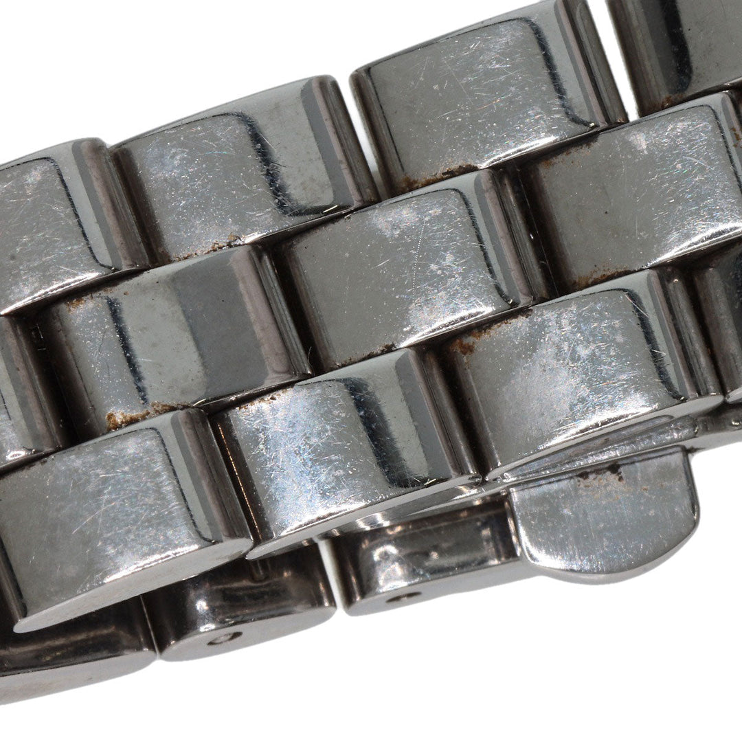 GUCCI Watches Quartz 3600L Stainless Steel , Stainless Steel Silver G Square Orange dial Women Used Authentic