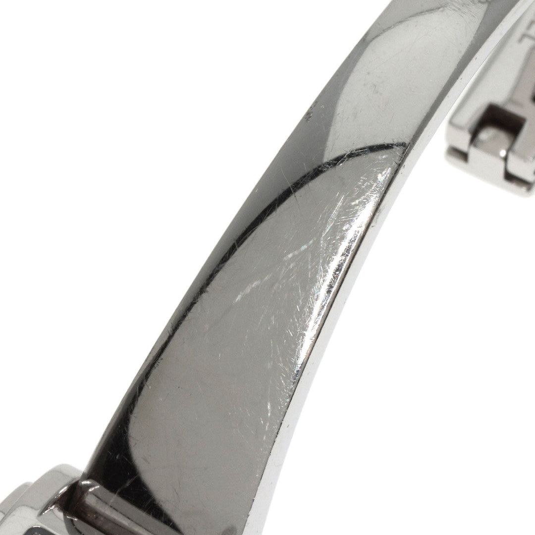 GUCCI Watches Quartz 109 Stainless Steel , Stainless Steel Silver G line black dial Women Used Authentic