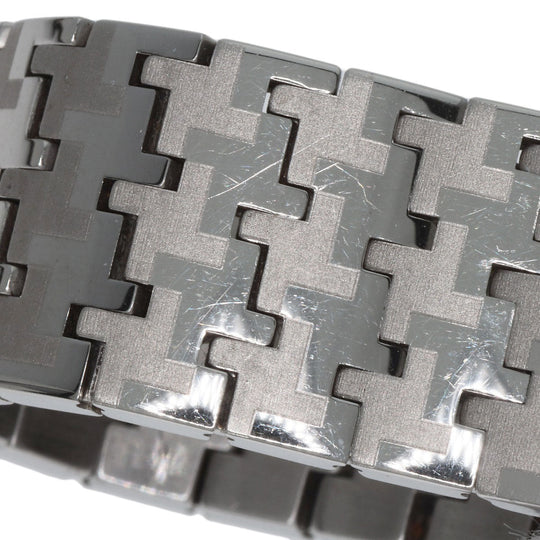 Christian Dior Watches Quartz D70-100 Stainless Steel , Stainless Steel Silver Miss Dior black dial Women Used Authentic