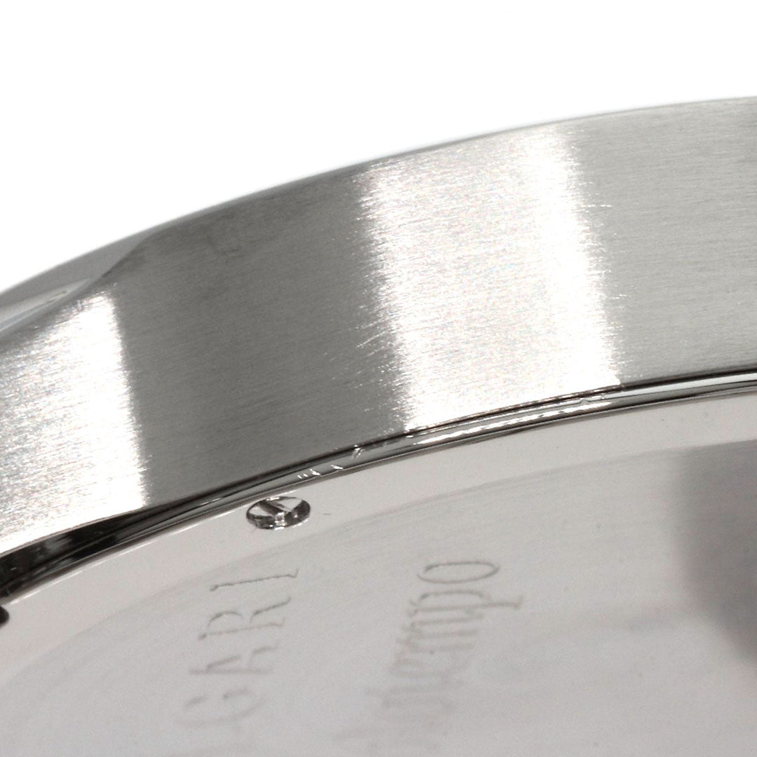 BVLGARI Watches Quartz ST37SS Stainless Steel , Stainless Steel Silver Solo tempo Silver dial mens Used Authentic