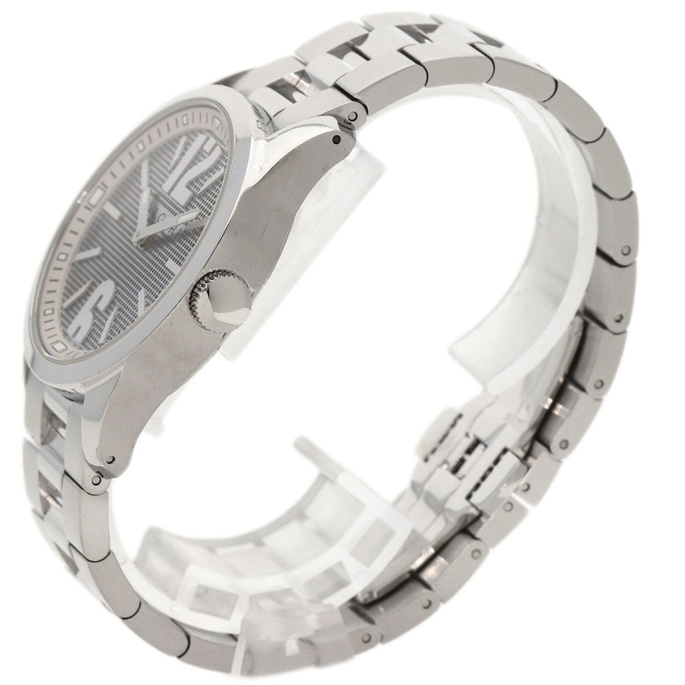 BVLGARI Watches Quartz ST37SS Stainless Steel , Stainless Steel Silver Solo tempo Silver dial mens Used Authentic