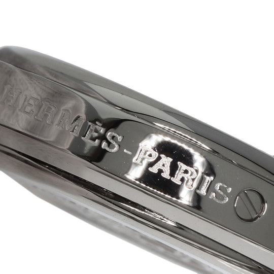 HERMES Watches Quartz CL4.230 Stainless Steel, SSxDiamond Silver Clipper Nacre Diamond White shell dial Women Used Authentic
