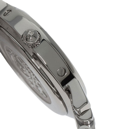 HERMES Watches Quartz CL4.230 Stainless Steel, SSxDiamond Silver Clipper Nacre Diamond White shell dial Women Used Authentic