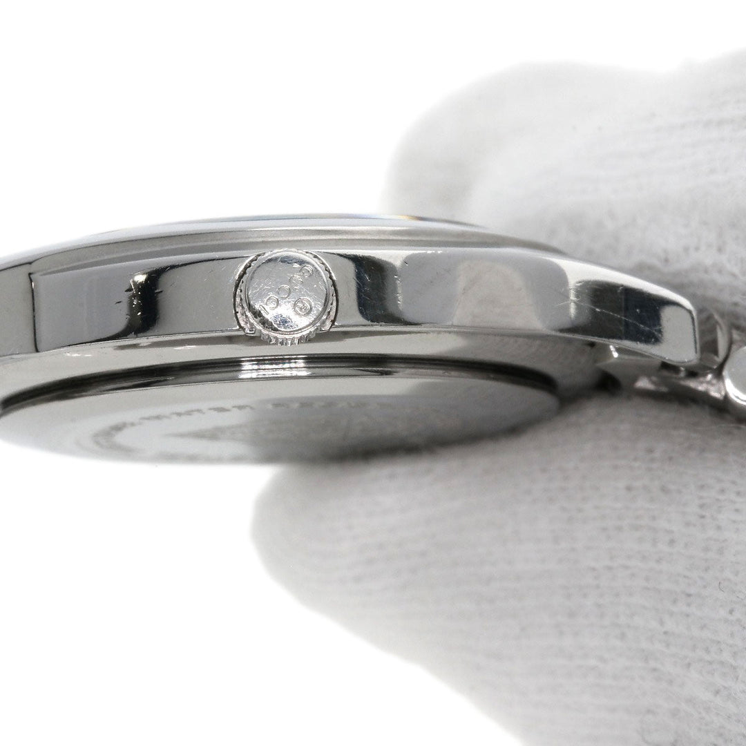 GUCCI Watches Quartz 5500L Stainless Steel , Stainless Steel Silver Round face black dial Women Used Authentic
