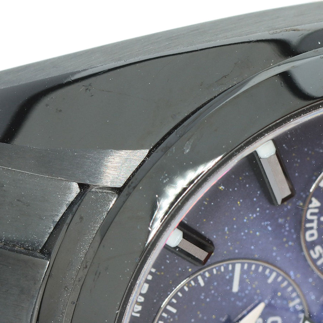 SEIKO Watches Solar Powered BXC077 5X53-0BC0 Stainless Steel , Stainless Steel black Astron dark blue dial mens Used Authentic