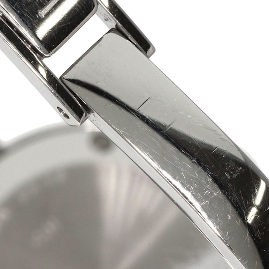 GUCCI Watches Quartz 105 Stainless Steel , Stainless Steel Silver Round face white dial Women Used Authentic