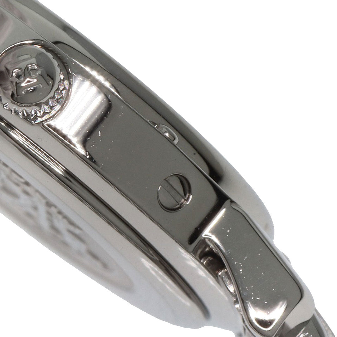 HERMES Watches Quartz CL4.210 Stainless Steel , Stainless Steel Silver Clipper blue dial Women Used Authentic