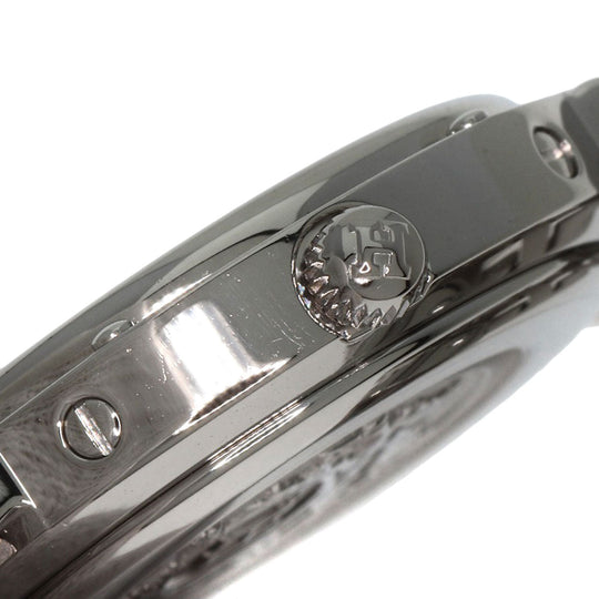 HERMES Watches Quartz CL4.210 Stainless Steel , Stainless Steel Silver Clipper blue dial Women Used Authentic