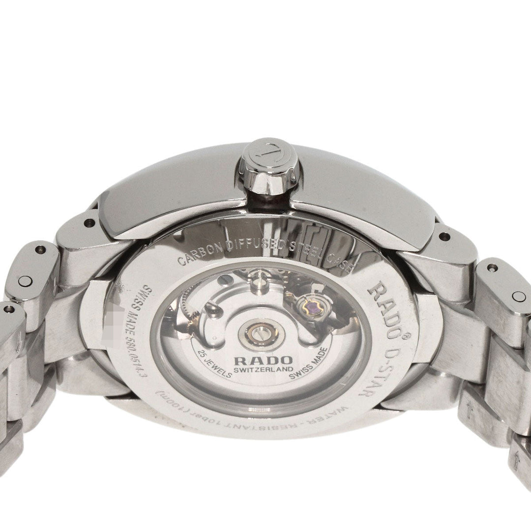 RADO Watches Mechanical Automatic 580.0514.3 Stainless Steel Silver Diastar white dial