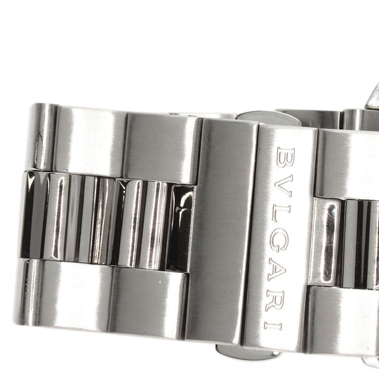 BVLGARI Watches Quartz ST42SS Stainless Steel , Stainless Steel Silver Solo tempo Silver dial mens Used Authentic