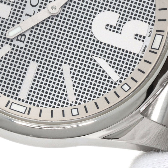 BVLGARI Watches Quartz ST42SS Stainless Steel , Stainless Steel Silver Solo tempo Silver dial mens Used Authentic