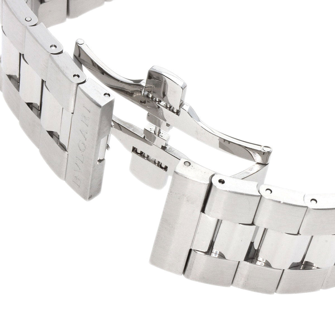 BVLGARI Watches Quartz ST42SS Stainless Steel , Stainless Steel Silver Solo tempo Silver dial mens Used Authentic