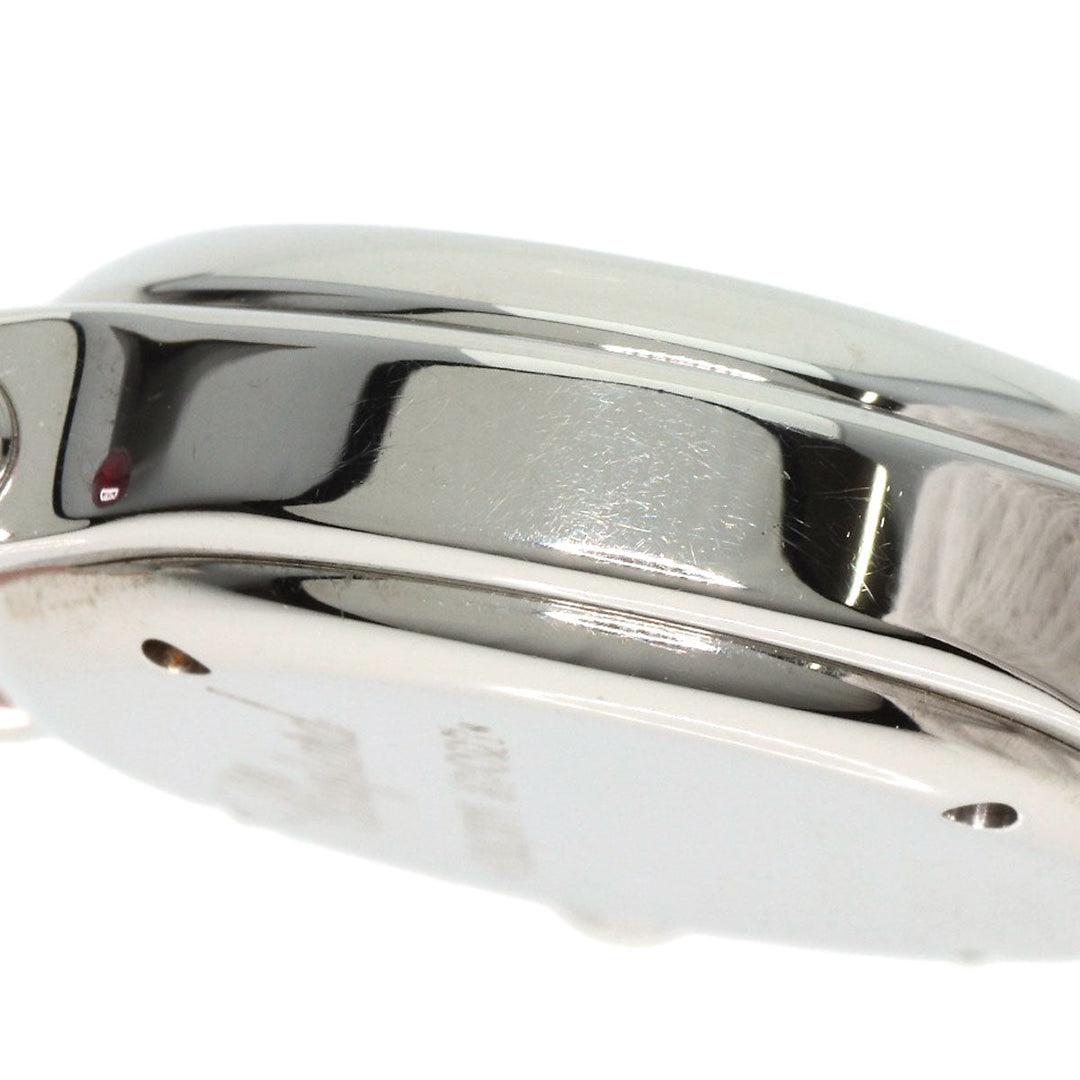 Chopard Watches Quartz 27/8245 Metal, Leather Silver Happy sports Pink shell dial Women Used Authentic