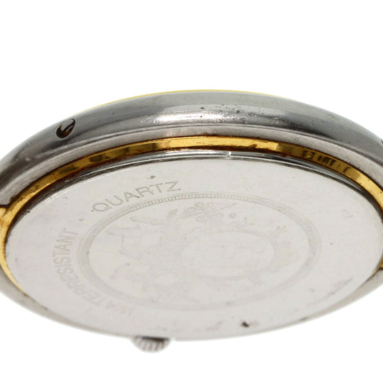 HERMES Watches Quartz Stainless Steel , SSxGP gold profile white dial mens Used Authentic