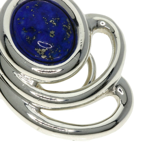 TIFFANY&Co. Earring SV Silver lapis lazuli Women Used Authentic