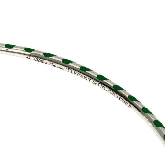 TIFFANY&Co. bracelet SV Silver Paloma Picasso Enamel Women Used Authentic