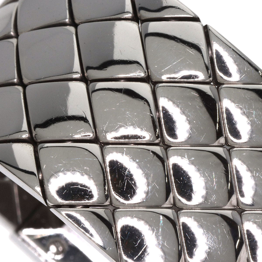 CHANEL Watches Quartz H0009 Stainless Steel , Stainless Steel Silver Matrasse black dial Women Used Authentic