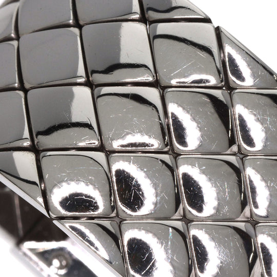 CHANEL Watches Quartz H0009 Stainless Steel , Stainless Steel Silver Matrasse black dial Women Used Authentic
