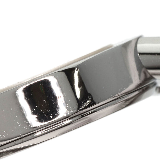 BVLGARI Watches Quartz BB232TS Stainless Steel , Stainless Steel Silver Tubogas black dial Women Used Authentic