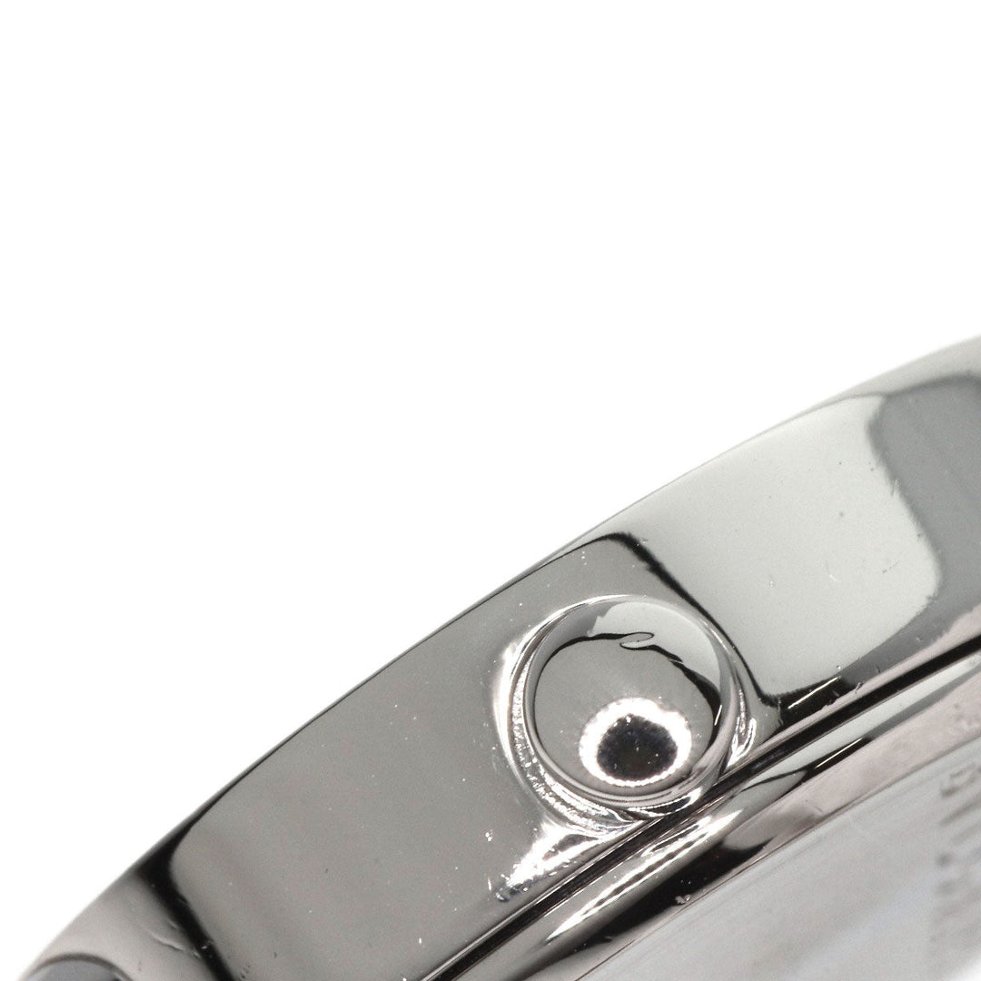 BVLGARI Watches Quartz BB232TS Stainless Steel , Stainless Steel Silver Tubogas black dial Women Used Authentic
