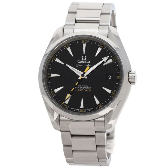 OMEGA Watches Mechanical Automatic 231.10.42.21.01.002 Stainless Steel Silver Seamaster Aqua Terra 15000 Gauss black dial