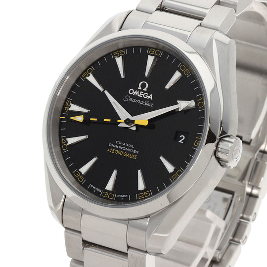 OMEGA Watches Mechanical Automatic 231.10.42.21.01.002 Stainless Steel Silver Seamaster Aqua Terra 15000 Gauss black dial