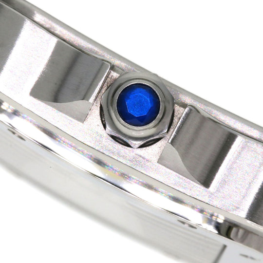 CARTIER Watches Mechanical Automatic W20098D6 Stainless Steel , Stainless Steel Silver Santos Galve XL Silver dial mens Used Authentic