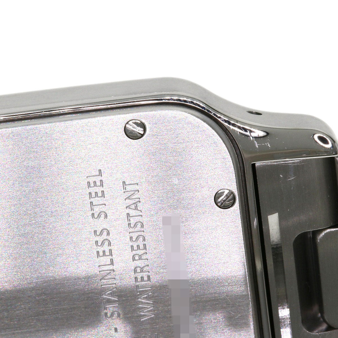CARTIER Watches Mechanical Automatic W20098D6 Stainless Steel , Stainless Steel Silver Santos Galve XL Silver dial mens Used Authentic