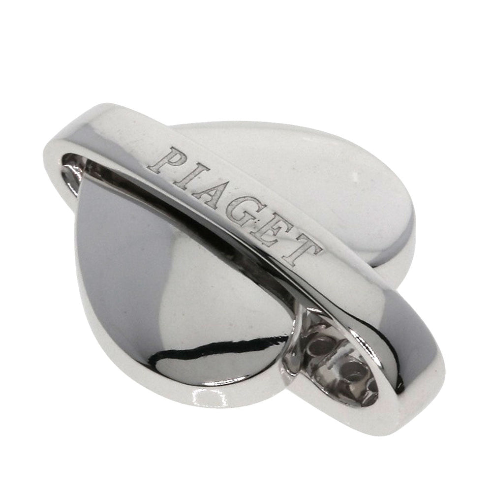 PIAGET Pendant top K18WG Silver Swing Heart Diamond