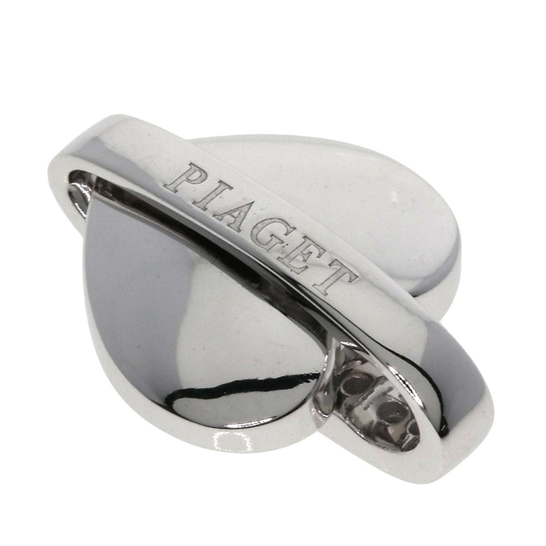PIAGET Pendant top K18WG Silver Swing Heart Diamond