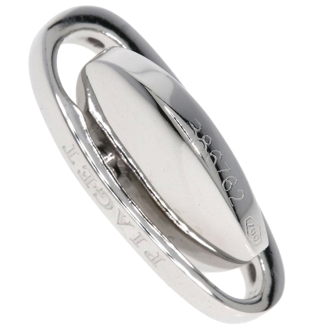 PIAGET Pendant top K18WG Silver Swing Heart Diamond