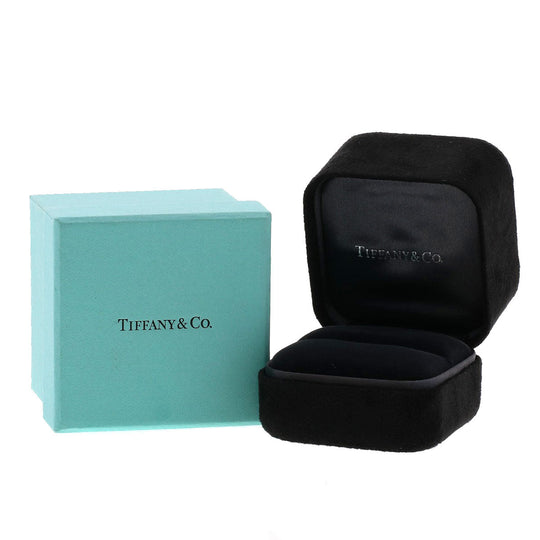 TIFFANY&Co. Ring K18WG Silver Sentimental heart diamond